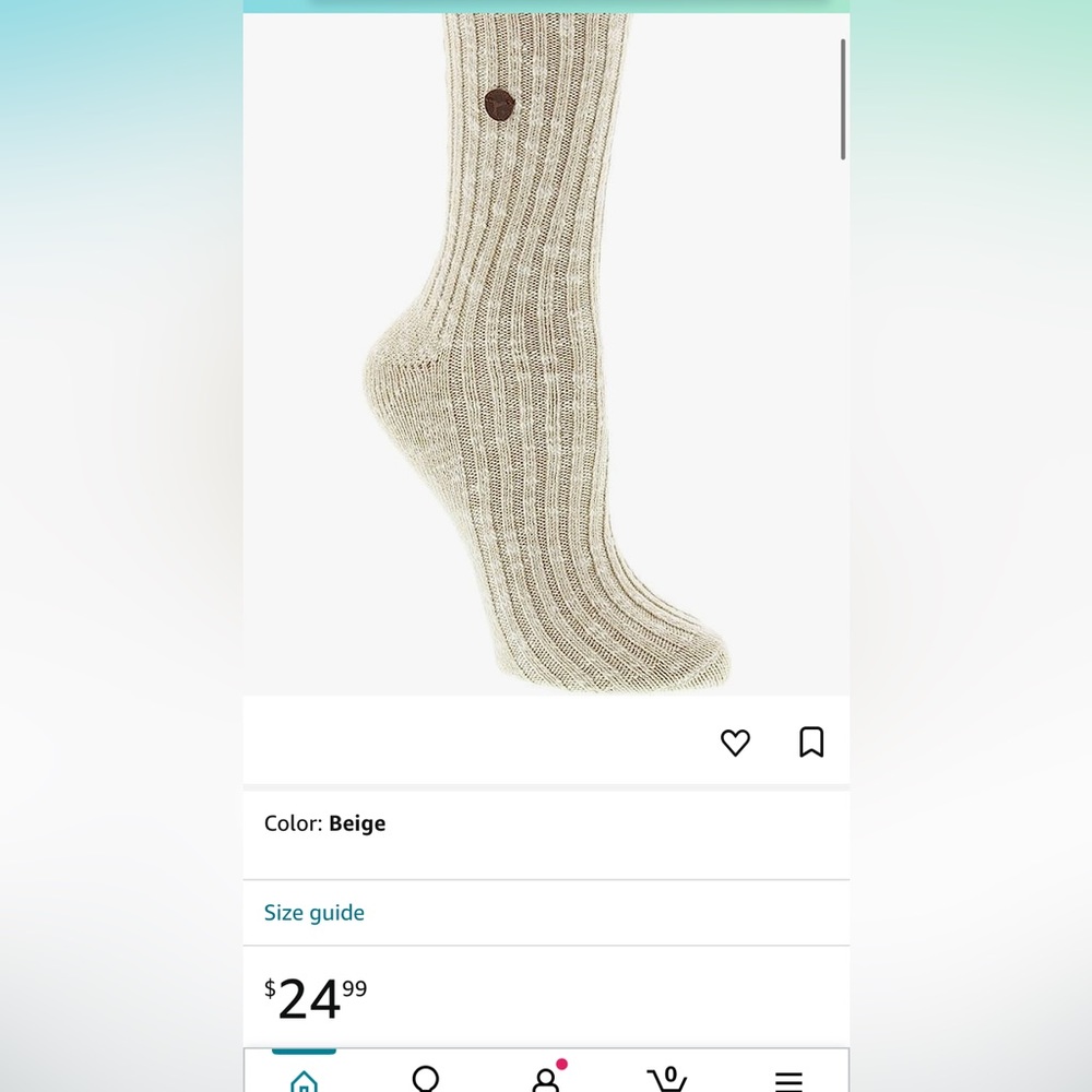 NEW Birkenstock Socks- London